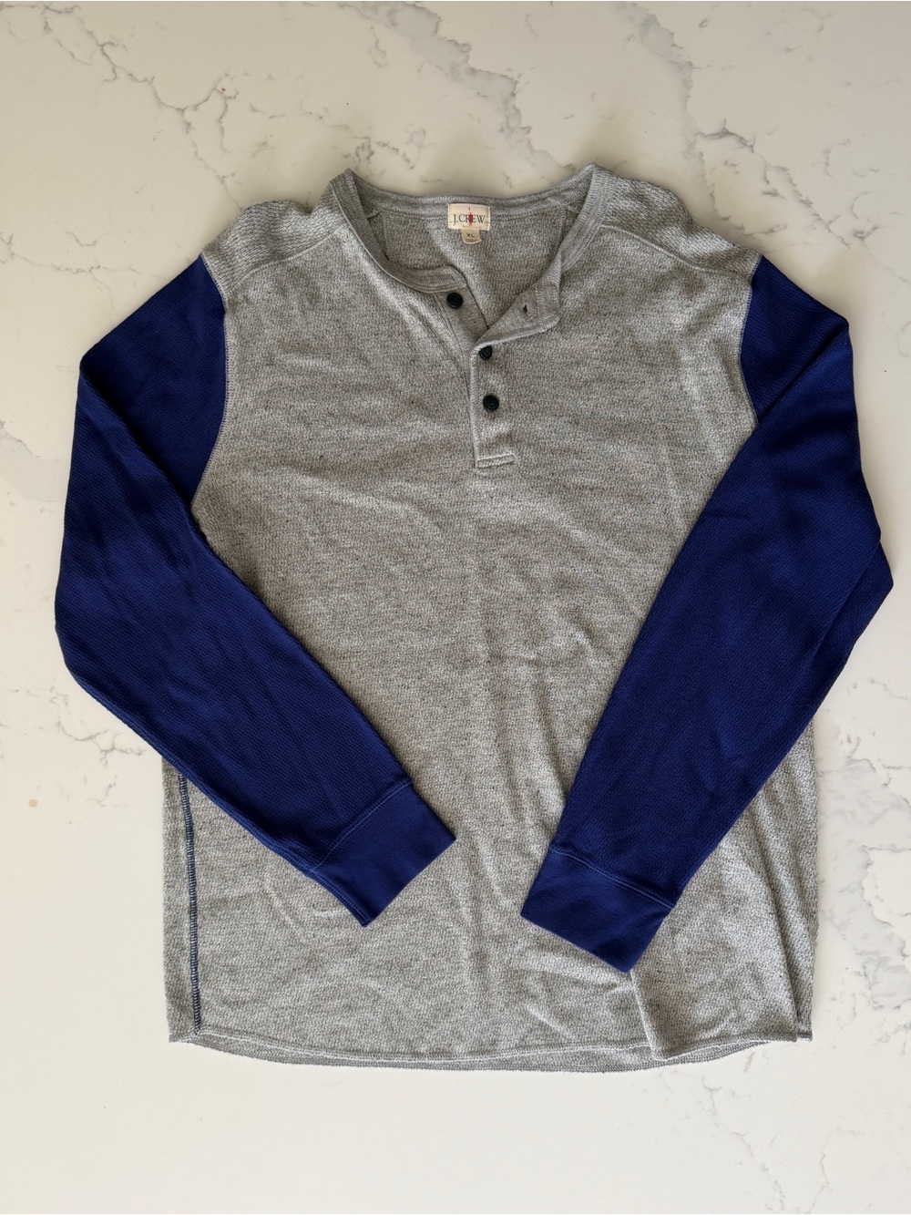 J. Crew Henley long sleeve 100% cotton- XL